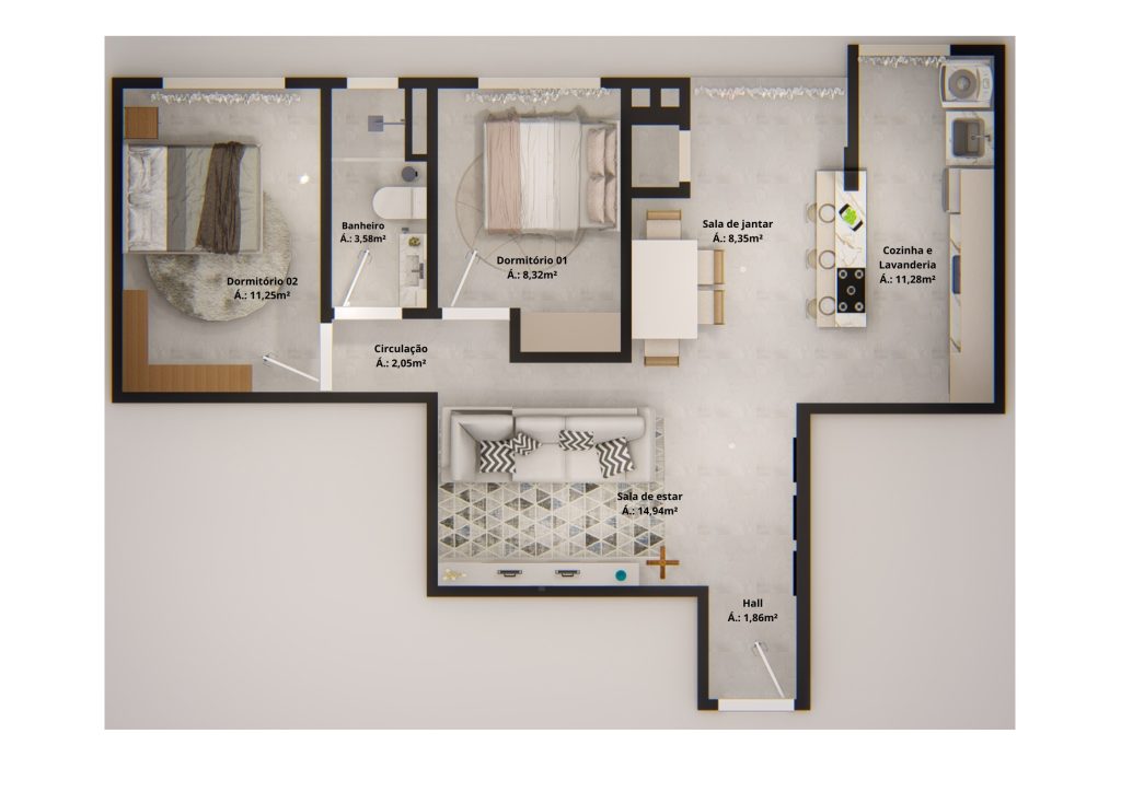 Apartamento Térreo 03