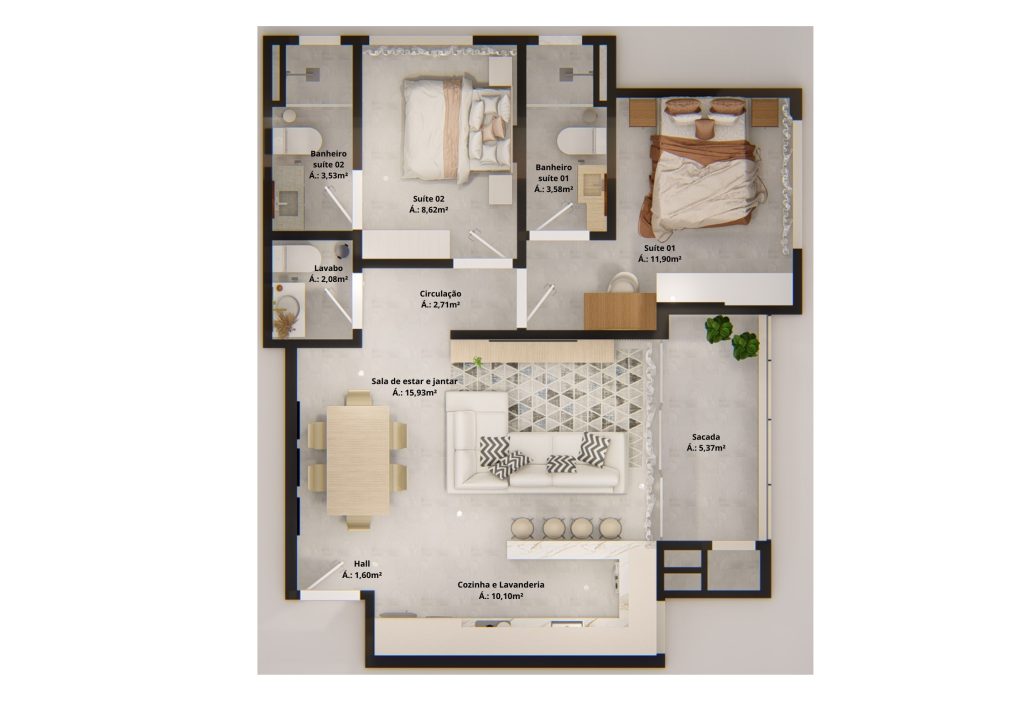 Apartamento Tipo 02